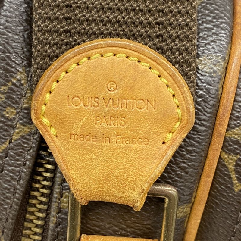 Louis Vuitton Shoulder Bag Monogram Reporter PM M45254 Brown Ladies