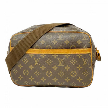 Louis Vuitton Shoulder Bag Monogram Reporter PM M45254 Brown Ladies