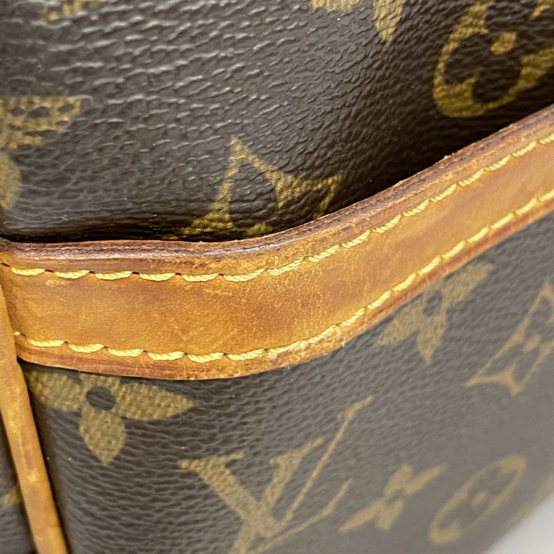 Louis Vuitton Shoulder Bag Monogram Reporter PM M45254 Brown Ladies