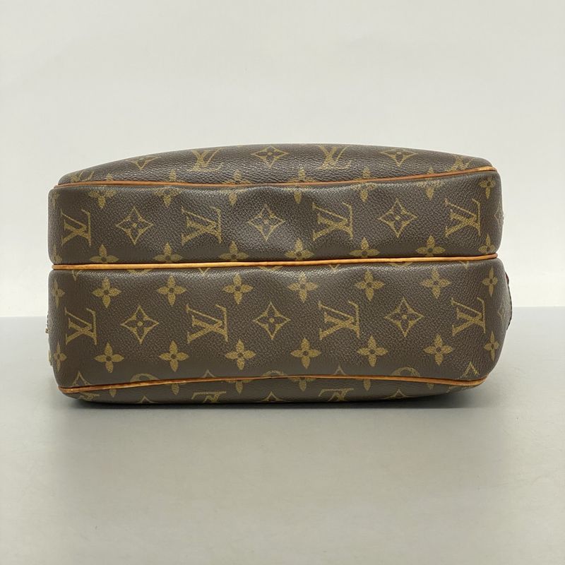 Louis Vuitton Shoulder Bag Monogram Reporter PM M45254 Brown Ladies