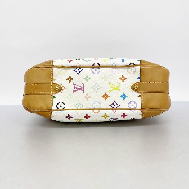 Louis Vuitton Shoulder Bag Monogram Multicolor Greta M40195 Bronze Ladies