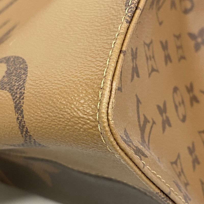 Louis Vuitton Tote Monogram Giant Reverse On-the-go GM M44576 Brown 2-way Bag