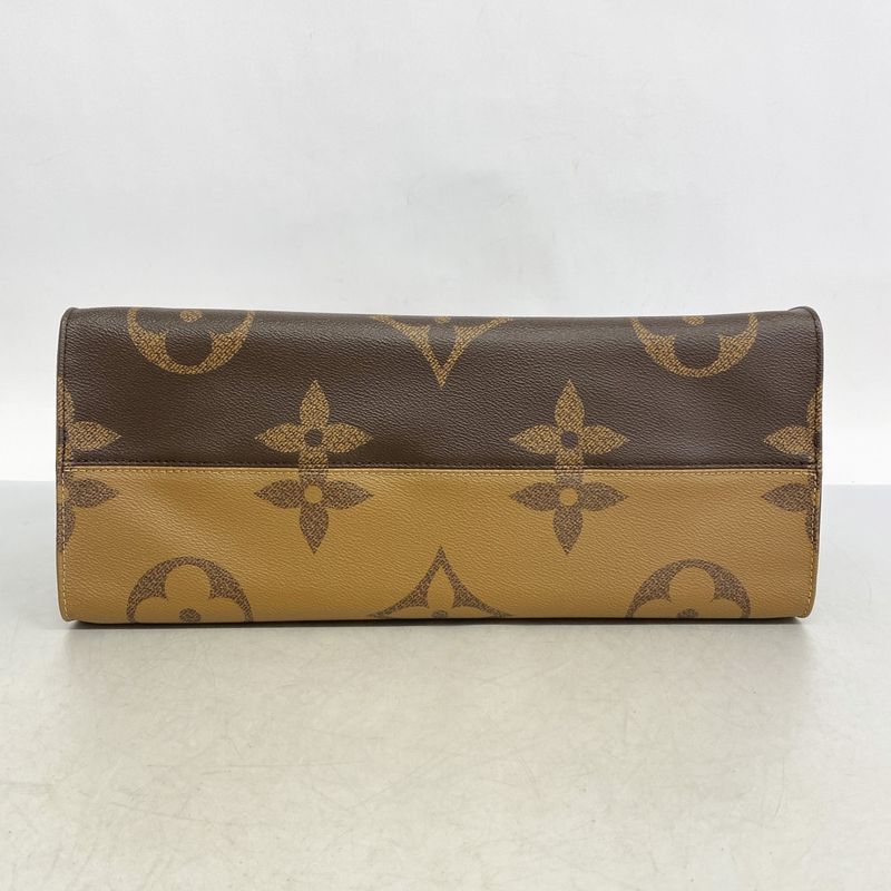 Louis Vuitton Tote Monogram Giant Reverse On-the-go GM M44576 Brown 2-way Bag