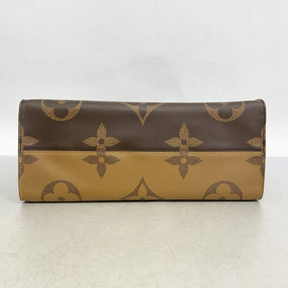 Louis Vuitton Tote Monogram Giant Reverse On-the-go GM M44576 Brown 2-way Bag
