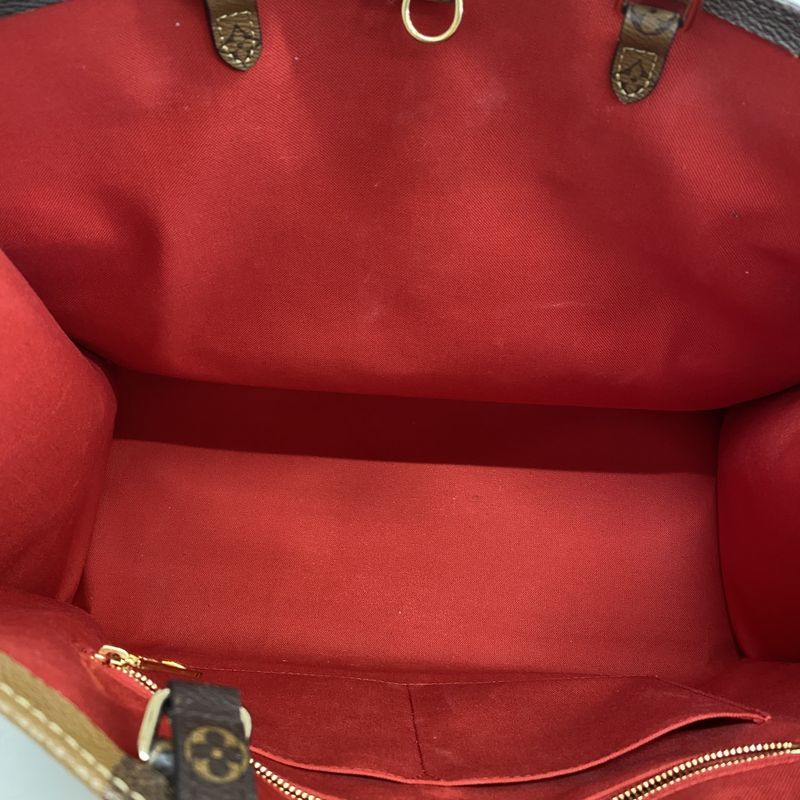 Louis Vuitton Tote Monogram Giant Reverse On-the-go GM M44576 Brown 2-way Bag