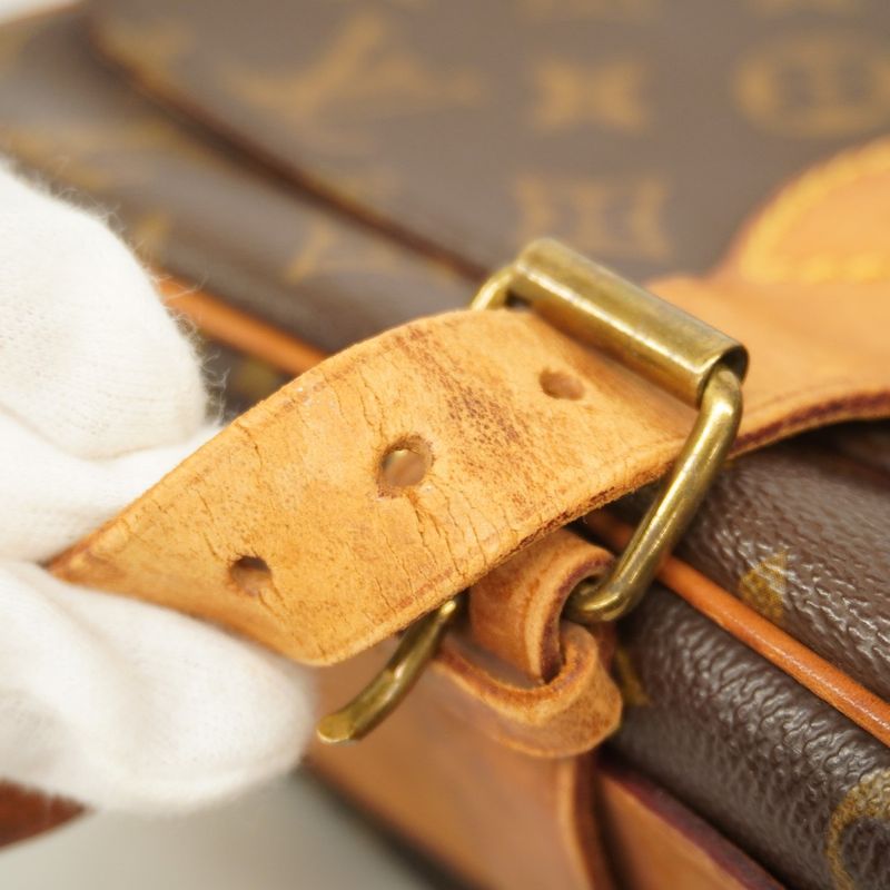 Louis Vuitton Shoulder Bag Monogram Cartesiere GM M51252 Brown Ladies