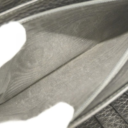 Gucci Long Wallet Soho 291102 Leather Black Chien Pan Gold Hardware Men Women