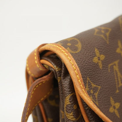 Louis Vuitton Shoulder Bag Monogram Saumur 35 M42254 Brown Ladies
