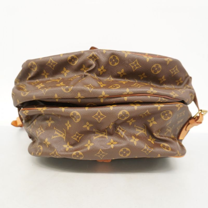 Louis Vuitton Shoulder Bag Monogram Saumur 35 M42254 Brown Ladies