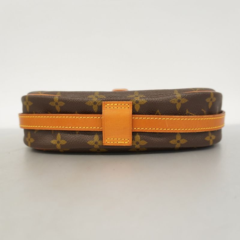 Louis Vuitton Shoulder Bag Monogram Genefeuille MM M51226 Brown Ladies