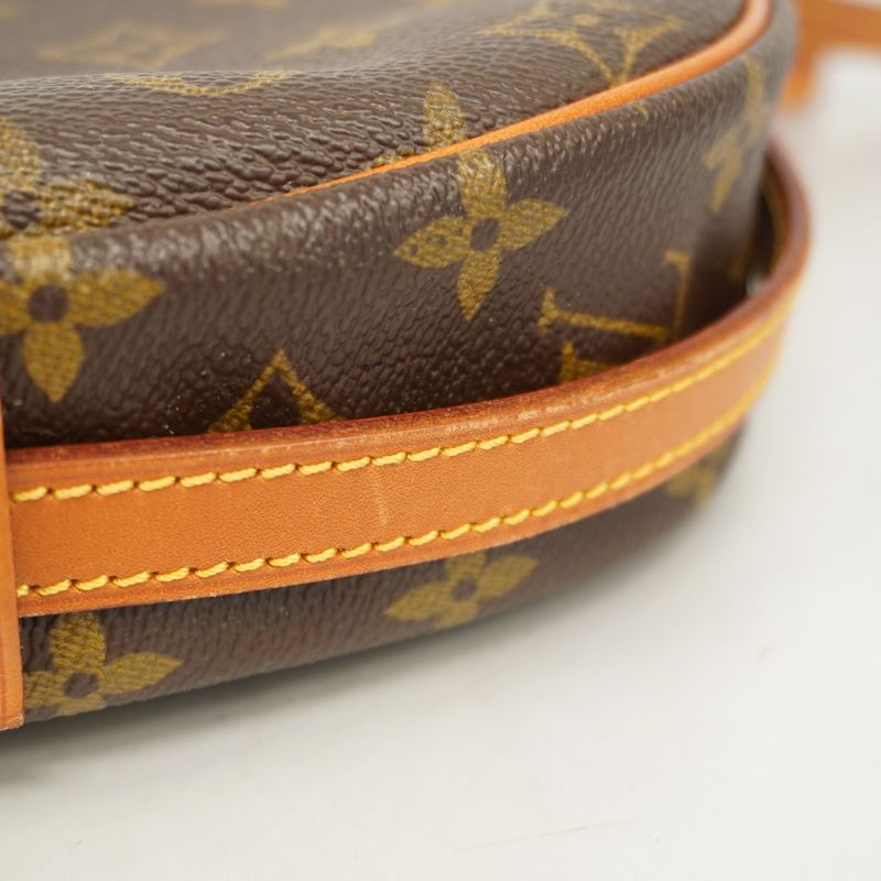 Louis Vuitton Shoulder Bag Monogram Genefeuille MM M51226 Brown Ladies