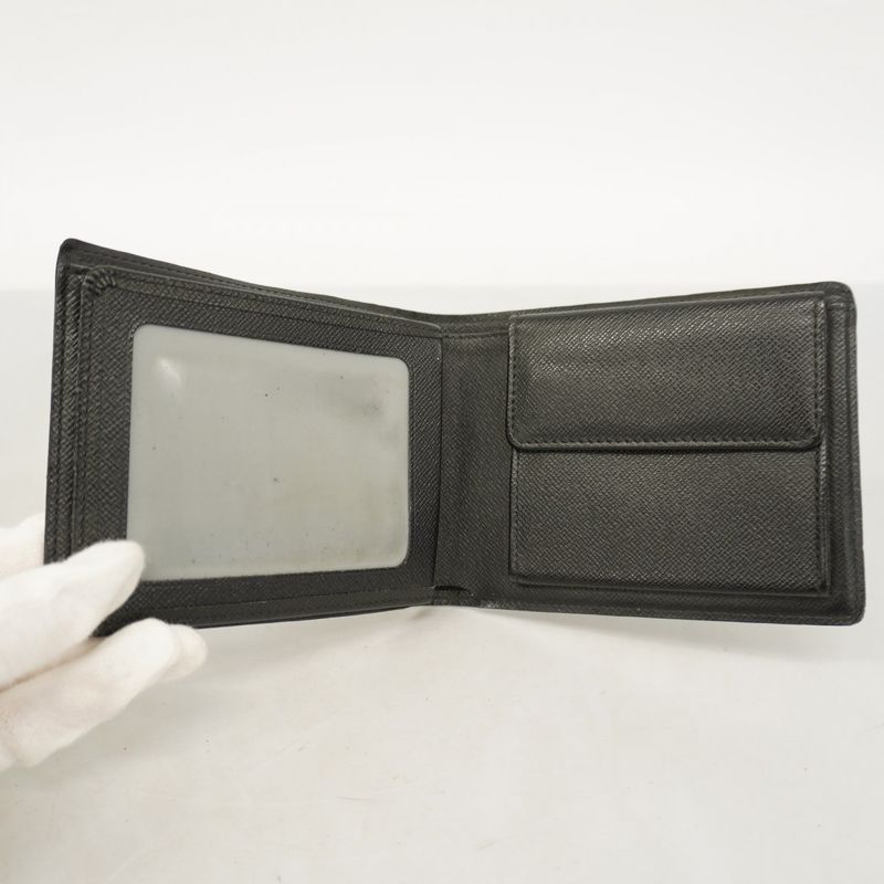 Louis Vuitton Wallet Damier Graphite Portefeuille Florine N63074 Black Men's