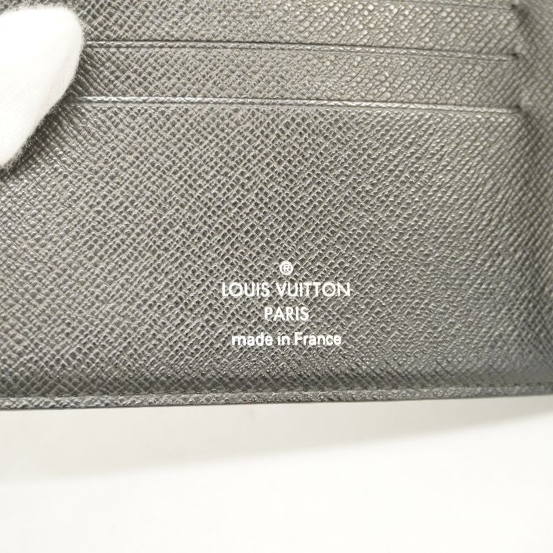 Louis Vuitton Wallet Damier Graphite Portefeuille Florine N63074 Black Men's