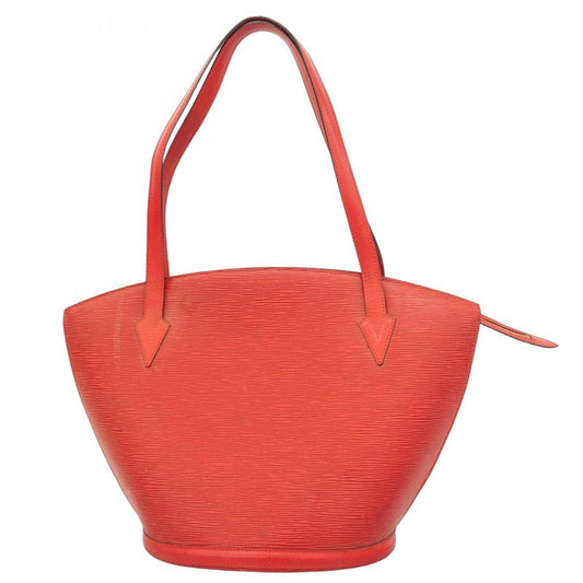 Louis Vuitton Shoulder Bag Epi Saint Jacques Shopping M52267 Castilian Red Women