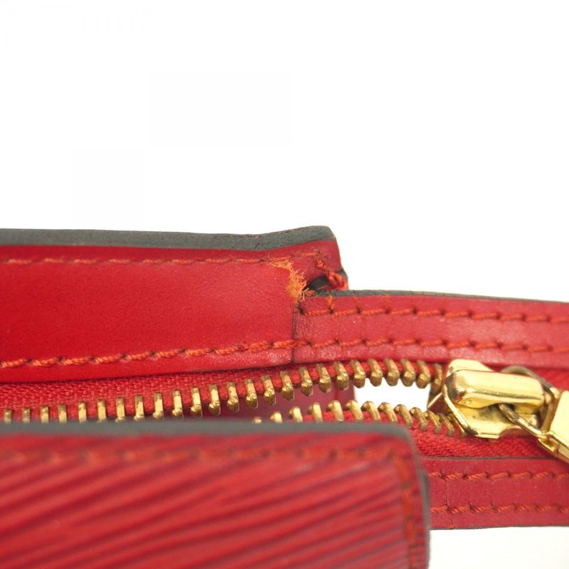 Louis Vuitton Shoulder Bag Epi Saint Jacques Shopping M52267 Castilian Red Women