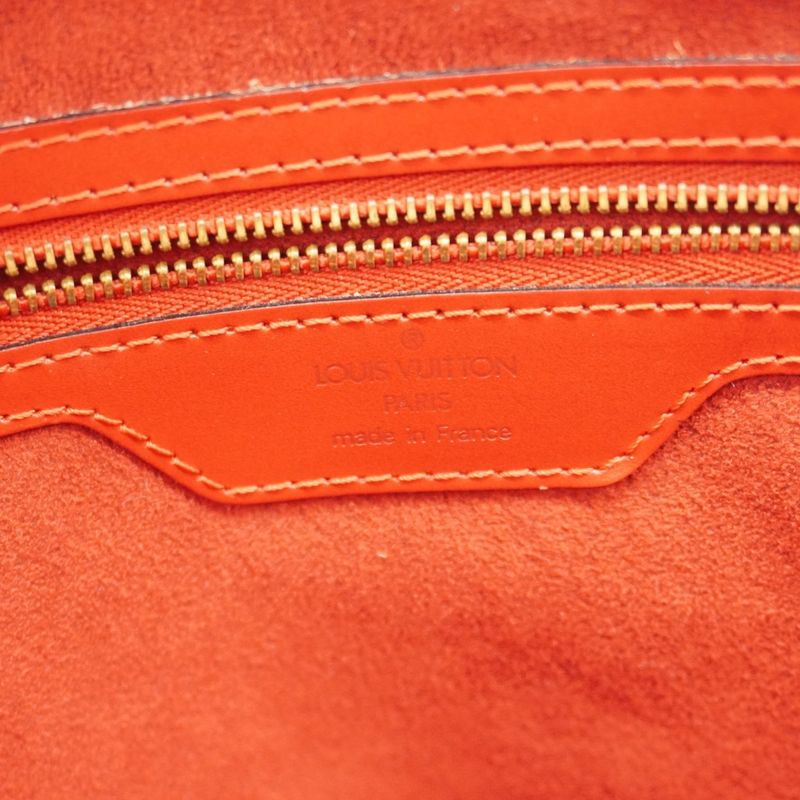 Louis Vuitton Shoulder Bag Epi Saint Jacques Shopping M52267 Castilian Red Women