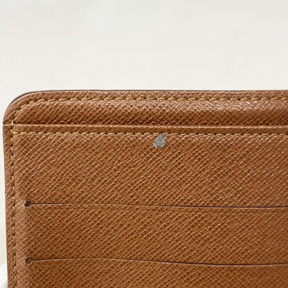 Louis Vuitton Wallet Monogram Porte Papier Zip M61207 Brown Ladies