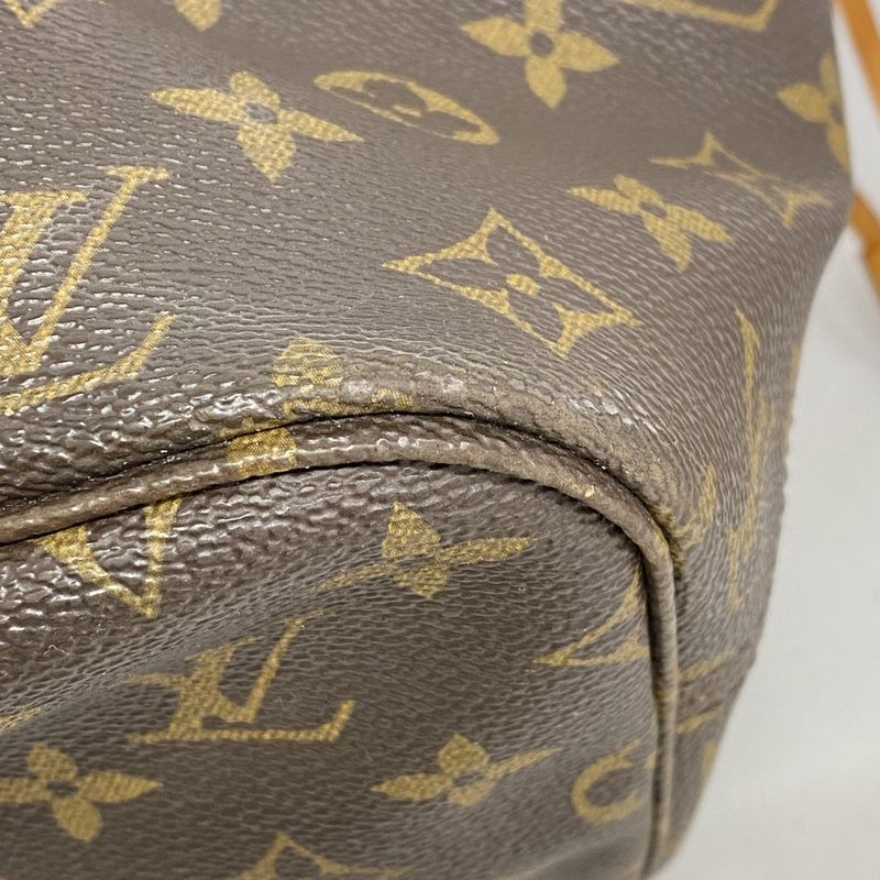 Louis Vuitton Tote Bag Monogram Neverfull MM M40156 Brown Ladies
