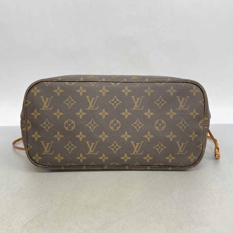 Louis Vuitton Tote Bag Monogram Neverfull MM M40156 Brown Ladies