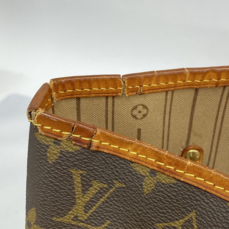 Louis Vuitton Tote Bag Monogram Neverfull MM M40156 Brown Ladies