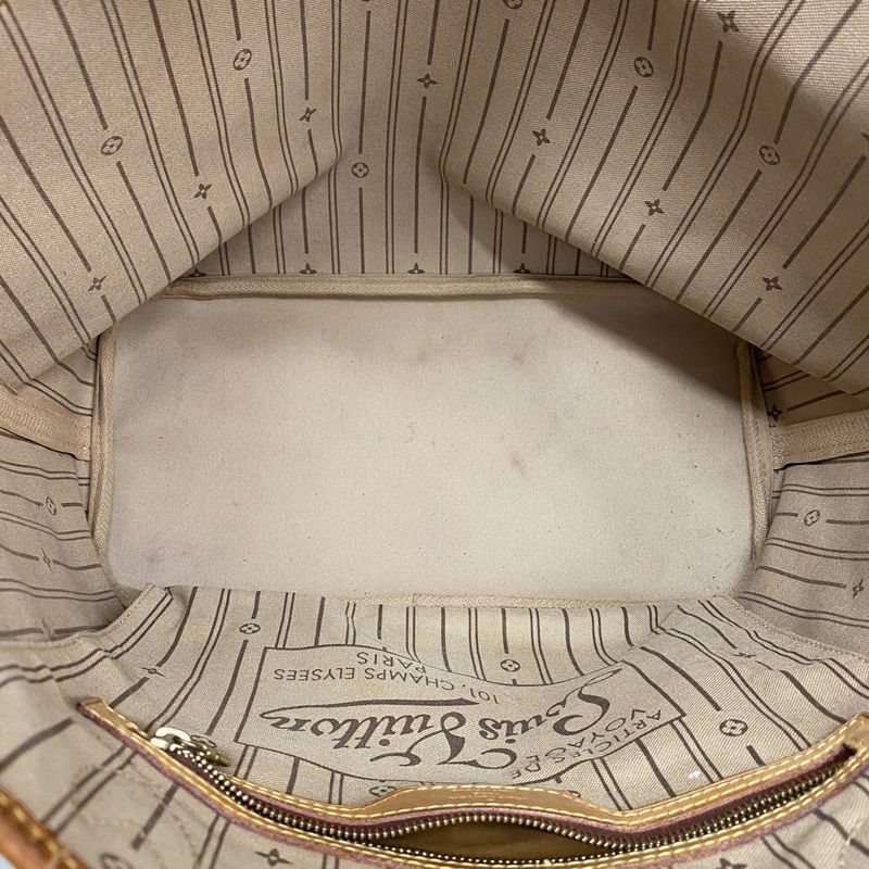 Louis Vuitton Tote Bag Monogram Neverfull MM M40156 Brown Ladies