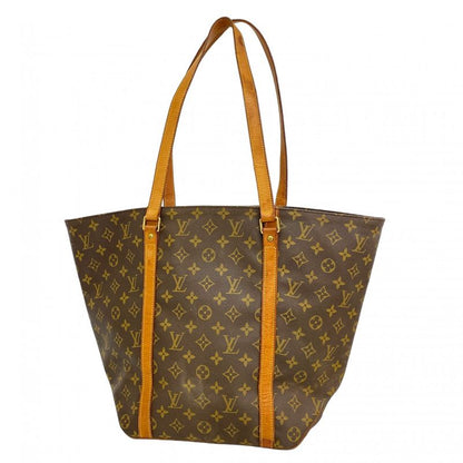 Louis Vuitton Tote Bag Monogram Sac Shopping M51109 Brown Ladies