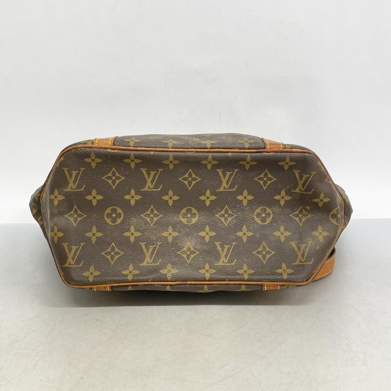 Louis Vuitton Tote Bag Monogram Sac Shopping M51109 Brown Ladies