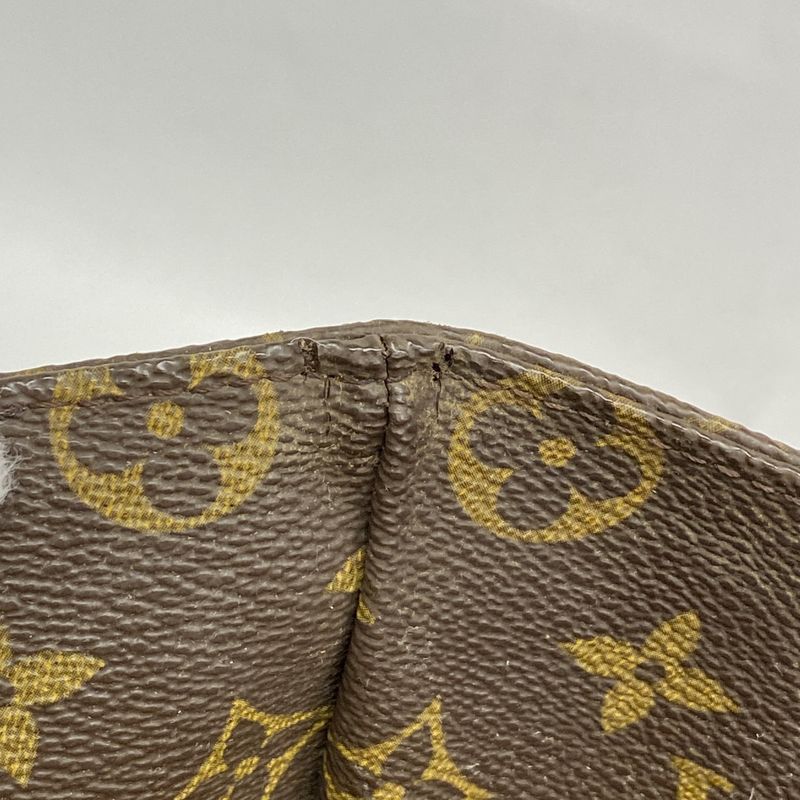 Louis Vuitton Tote Bag Monogram Sac Shopping M51109 Brown Ladies