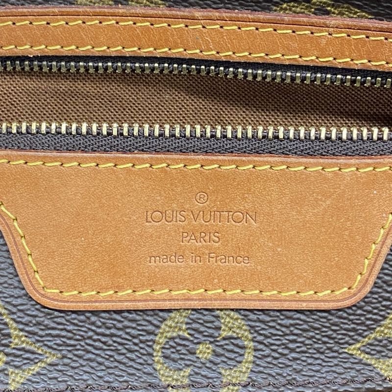 Louis Vuitton Tote Bag Monogram Sac Shopping M51109 Brown Ladies