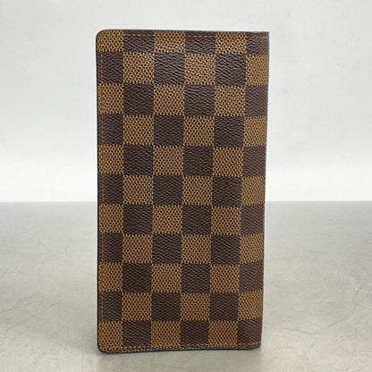 Louis Vuitton Long Wallet Damier Porte Cult Cles Di N60825 Ebène Men Women