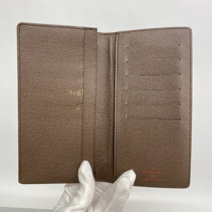 Louis Vuitton Long Wallet Damier Porte Cult Cles Di N60825 Ebène Men Women