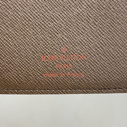 Louis Vuitton Long Wallet Damier Porte Cult Cles Di N60825 Ebène Men Women