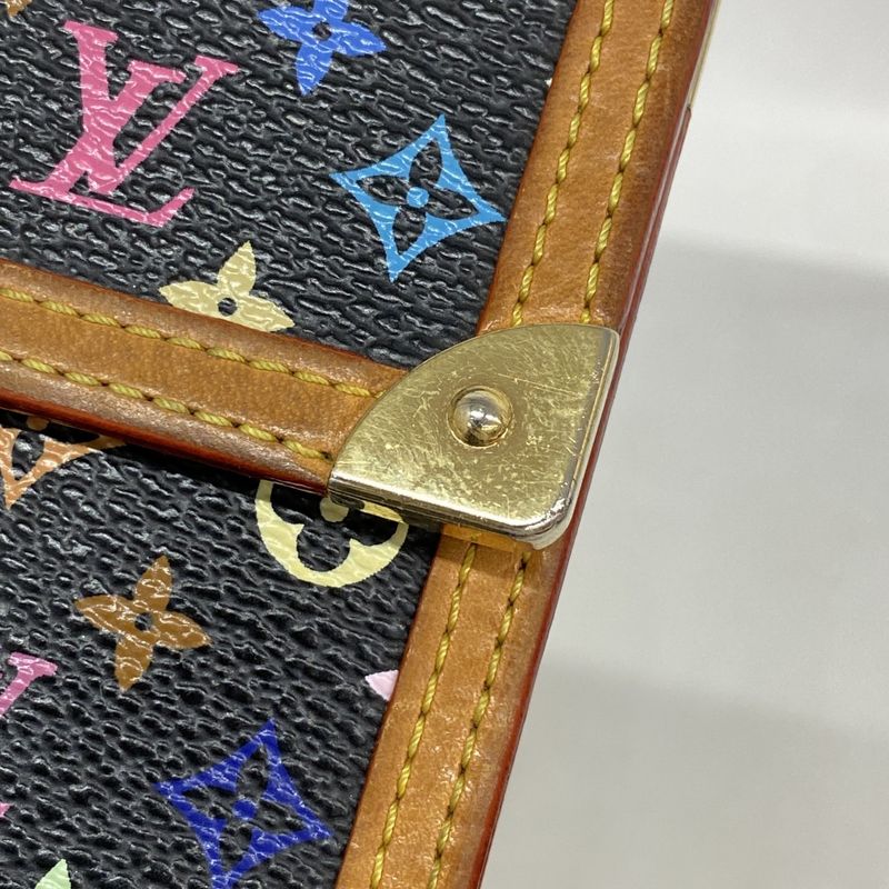 Louis Vuitton Trifold Long Wallet Monogram Multicolor Porte Trésor International