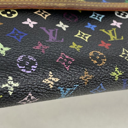 Louis Vuitton Trifold Long Wallet Monogram Multicolor Porte Trésor International