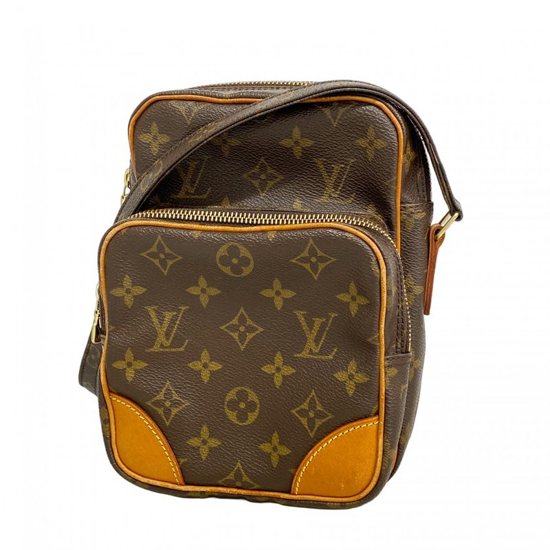 Louis Vuitton Shoulder Bag Monogram Amazon M45236 Brown Women's