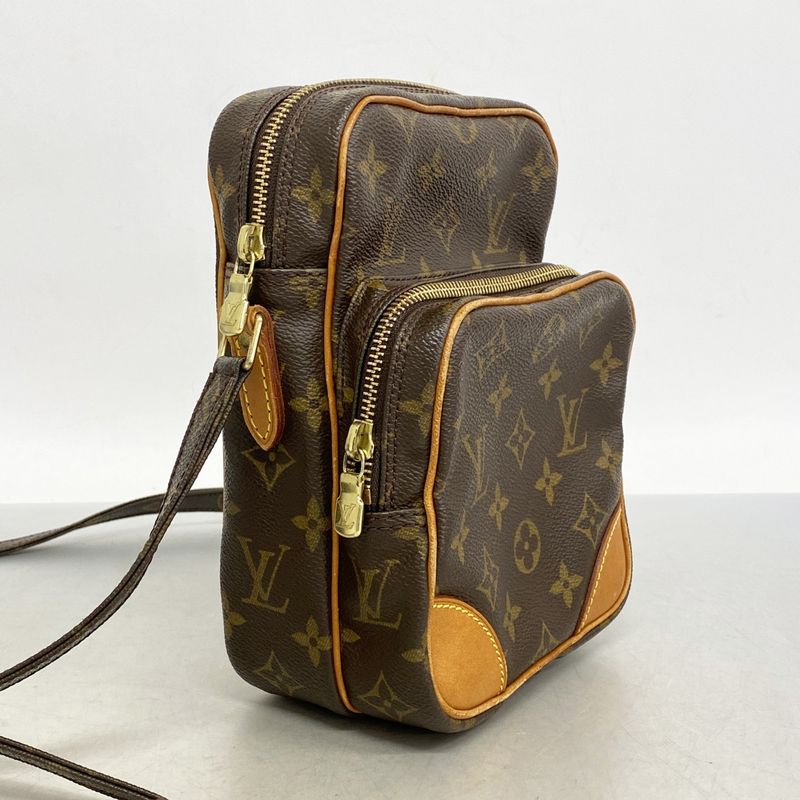 Louis Vuitton Shoulder Bag Monogram Amazon M45236 Brown Women's