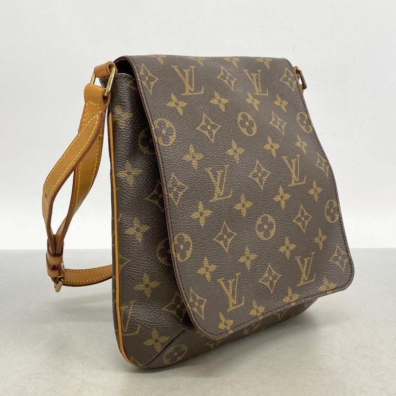 Louis Vuitton Shoulder Bag Monogram Musette Salsa Short Strap M51258 Brown