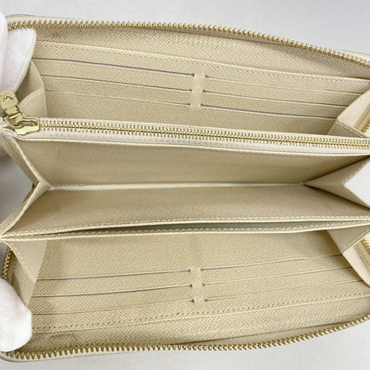 Louis Vuitton Damier Azure Zippy Wallet N41660 White Ladies