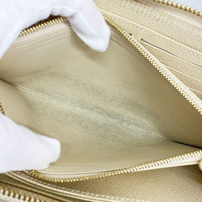 Louis Vuitton Damier Azure Zippy Wallet N41660 White Ladies