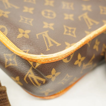 Louis Vuitton Shoulder Bag Monogram Messenger Bosfort PM M40106 Brown Men's