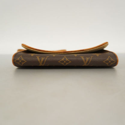 Louis Vuitton Shoulder Bag Monogram Pochette Twin PM M51854 Brown Ladies