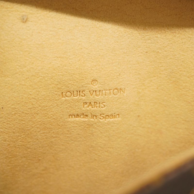 Louis Vuitton Shoulder Bag Monogram Pochette Twin PM M51854 Brown Ladies