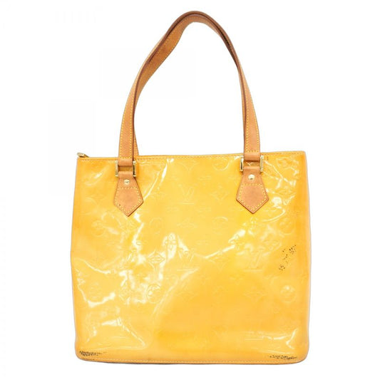 Louis Vuitton Tote Bag Vernis Houston M91004 Beige Women's