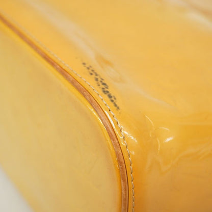 Louis Vuitton Tote Bag Vernis Houston M91004 Beige Women's