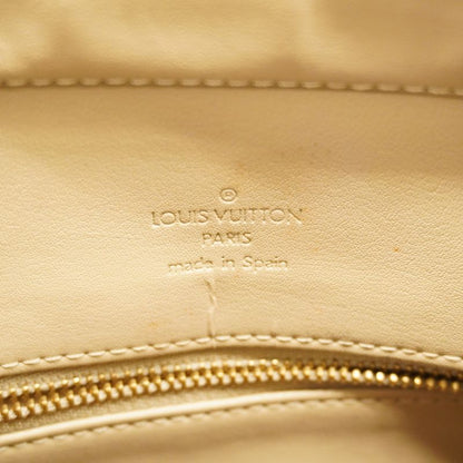 Louis Vuitton Tote Bag Vernis Houston M91004 Beige Women's