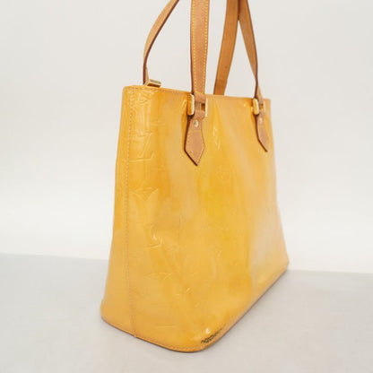 Louis Vuitton Tote Bag Vernis Houston M91004 Beige Women's
