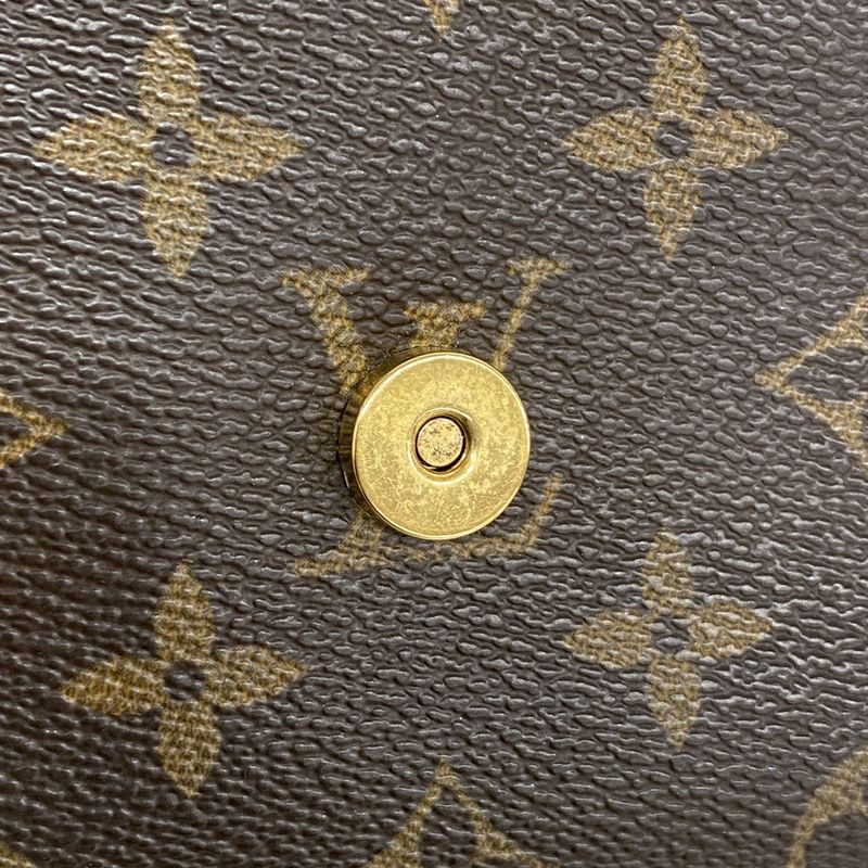 Louis Vuitton Shoulder Bag Monogram Pochette Twin GM M51852 Brown Ladies