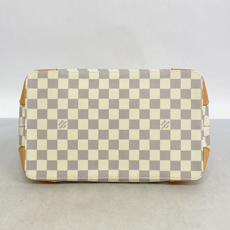 Louis Vuitton Tote Bag Damier Azure Hampstead PM N51207 White Ladies