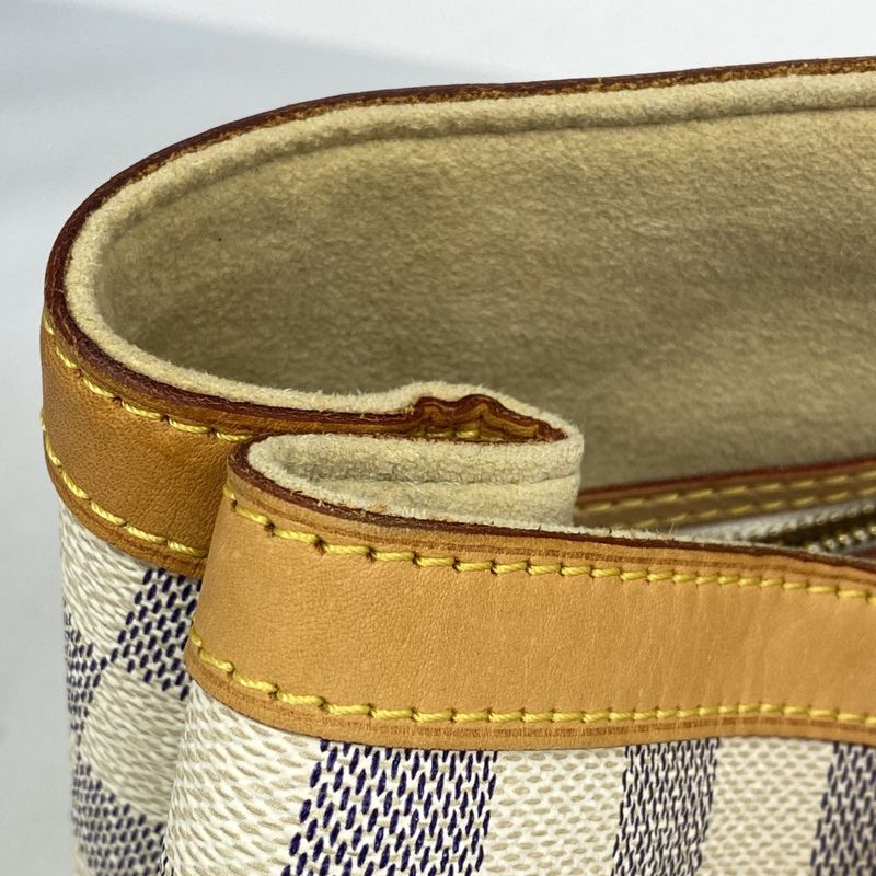 Louis Vuitton Tote Bag Damier Azure Hampstead PM N51207 White Ladies