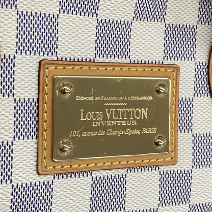 Louis Vuitton Tote Bag Damier Azure Hampstead PM N51207 White Ladies